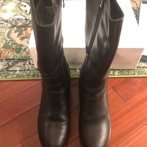 Black Leather Boots
